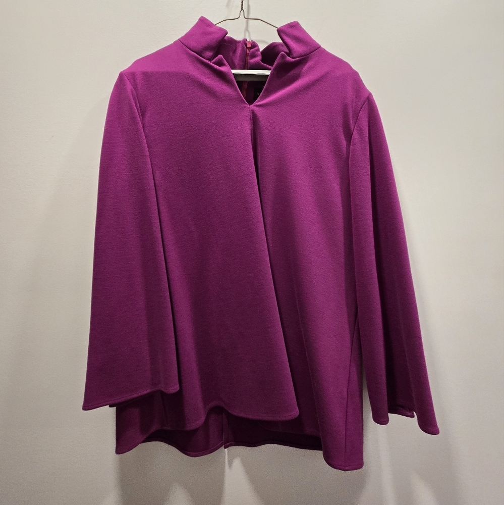 Purple Nina McLemore pullover top